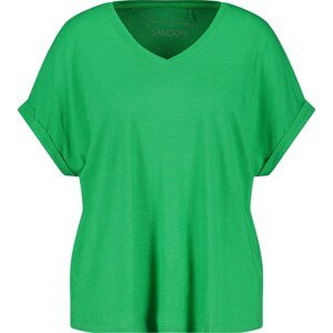 SAMOON Tričko trávově zelená