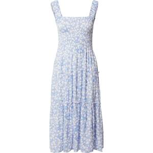 Hailys Letní šaty 'Macy' světlemodrá / bílá