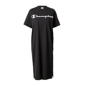 Champion Authentic Athletic Apparel Šaty černá / bílá