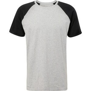Maloja Funkční tričko 'Batian' šedý melír / černá