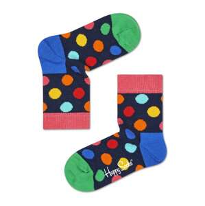 Happy Socks Ponožky noční modrá / královská modrá / zelená / červená