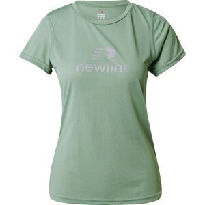 Newline Funkční tričko šedá / zelená