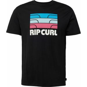 RIP CURL Tričko 'SURF REVIVAL' modrá / pastelová modrá / pink / černá