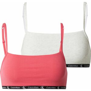Calvin Klein Underwear Podprsenka pink / černá / bílá