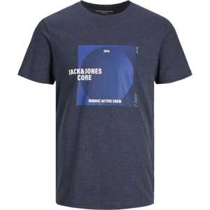 Jack & Jones Junior Tričko modrá / bílá