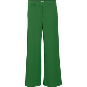 OBJECT Kalhoty se sklady v pase 'LISA' trávově zelená