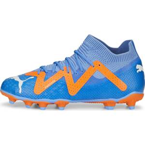 PUMA Sportovní boty 'Future Pro' azurová / nebeská modř / oranžová / bílá
