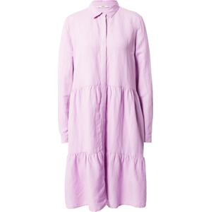 ESPRIT Košilové šaty světle fialová
