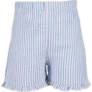 BLUE SEVEN Kalhoty světlemodrá / bílá