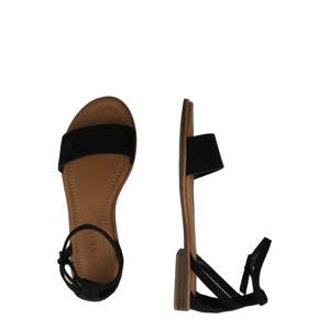 ESPRIT Páskové sandály černá