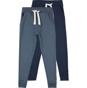 MINYMO Kalhoty marine modrá / chladná modrá / bílá