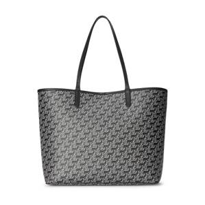 Lauren Ralph Lauren Nákupní taška 'COLLINS' černá / bílá