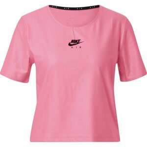 NIKE Funkční tričko pink / černá