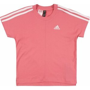 ADIDAS PERFORMANCE Funkční tričko světle růžová / bílá