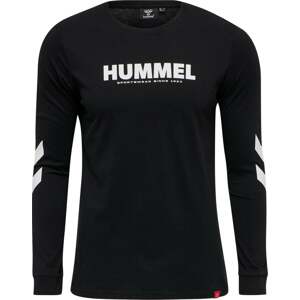Hummel Funkční tričko 'Legacy' černá / bílá