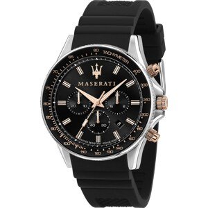 Maserati Analogové hodinky 'Sfida' bronzová / černá