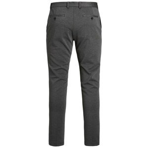JACK & JONES Chino kalhoty šedý melír
