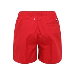 Tommy Hilfiger Underwear Plavecké šortky červená / černá / bílá