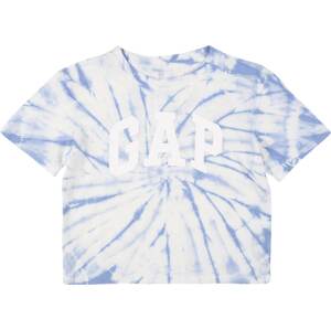 GAP Tričko chladná modrá / bílá