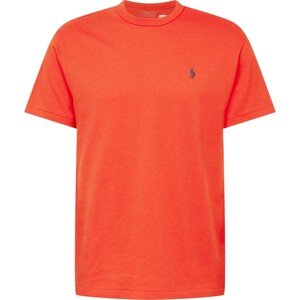 Polo Ralph Lauren Tričko čedičová šedá / oranžově červená
