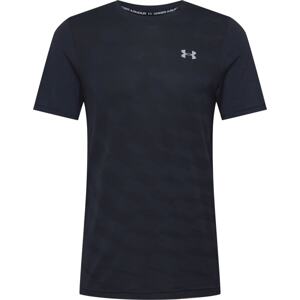 UNDER ARMOUR Funkční tričko 'Radial' černá / bílá