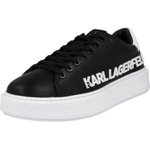 Karl Lagerfeld Tenisky 'MAXI KUP' černá / bílá