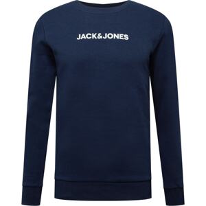 JACK & JONES Mikina námořnická modř / mix barev