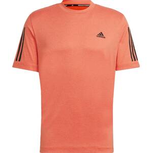 ADIDAS SPORTSWEAR Funkční tričko tmavě oranžová / černá