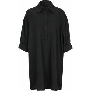 Sisley Košilové šaty černá