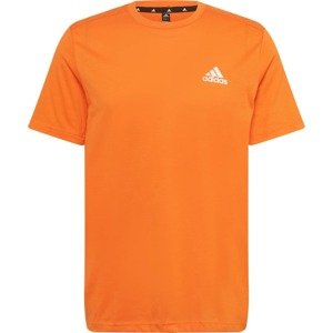 ADIDAS SPORTSWEAR Funkční tričko oranžová / bílá