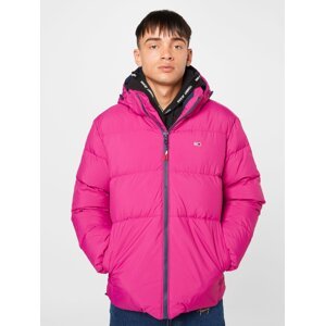 Tommy Jeans Zimní bunda pink