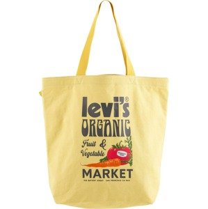 LEVI'S Nákupní taška světle žlutá / mix barev