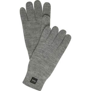Only & Sons Prstové rukavice šedý melír