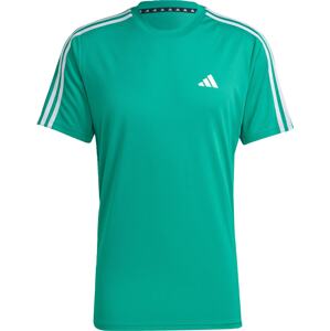 ADIDAS PERFORMANCE Funkční tričko zelená / bílá