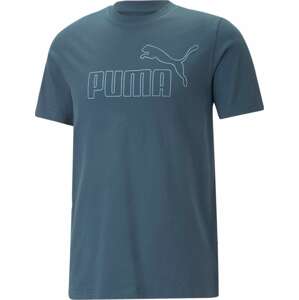 PUMA Funkční tričko chladná modrá / světlemodrá
