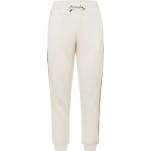 GUESS Sportovní kalhoty 'MICKEY' béžová / černá / barva bílé vlny