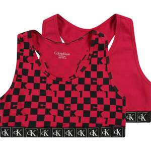 Calvin Klein Underwear Podprsenka červená / černá