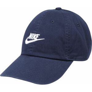 Nike Sportswear Kšiltovka 'H86' tmavě modrá / bílá