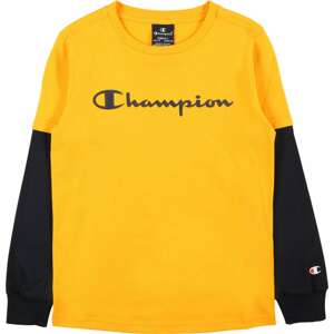 Champion Authentic Athletic Apparel Tričko námořnická modř / žlutá