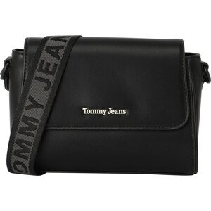 Tommy Jeans Taška přes rameno šedá / černá / bílá