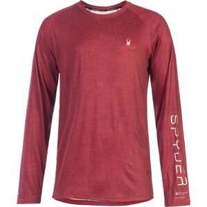 Spyder Funkční tričko červený melír / bílá