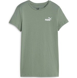 PUMA Funkční tričko zelená / bílá