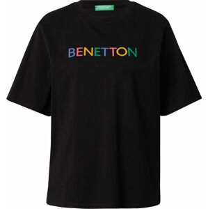 UNITED COLORS OF BENETTON Tričko žlutá / zelená / pink / černá