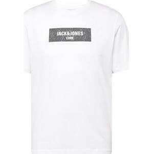 JACK & JONES Tričko 'UNSEEN' modrá / antracitová / černá / bílá