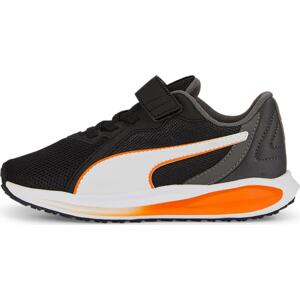 PUMA Sportovní boty 'Twitch Runner Twist' oranžová / černá / bílá