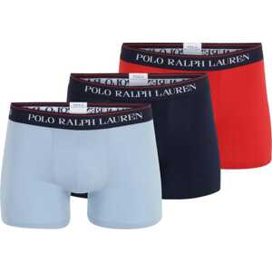 Polo Ralph Lauren Boxerky námořnická modř / světlemodrá / oranžově červená / bílá