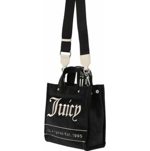 Juicy Couture Nákupní taška 'Iris' světle béžová / černá