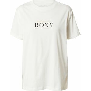 ROXY Tričko 'NOON OCEAN' nažloutlá / černá / bílá