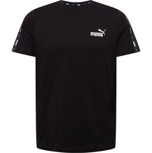 PUMA Funkční tričko šedá / černá / bílá