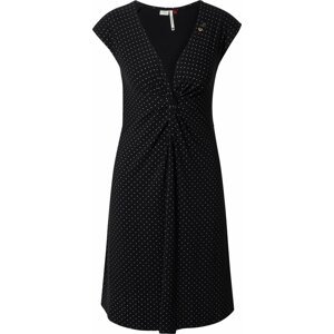 Ragwear Letní šaty 'Comfrey' černá / bílá